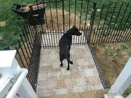 The official blog of the fence authority. How To Install An Easy No Dig Fenced Dog Run In One Day Diy Danielle