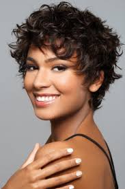 It will give you a cute, fresh, and youthful look. Natural Short Curly Hairstyles For Round Face Short Curly Hairstyles For Women Haircuts For Curly Hair Curly Hair Styles