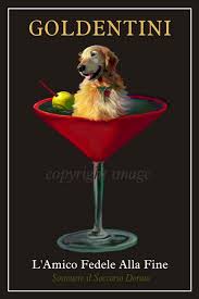 Oh My Gosh The Italian Translates To Faithful Friend To The End Golden Retriever Rescue Golden Retriever Art Dogs Golden Retriever