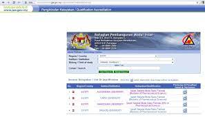 Semua program yang diakredit oleh mqa membawa maksud diiktiraf oleh kerajaan malaysia. Pengiktirafan Jpa Mapim Kms