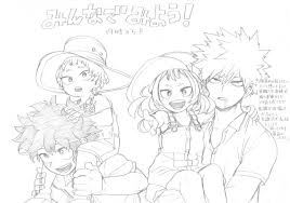 All Of Horikoshi S Bnha Twitter Sketches My hero academia viewership has been swelling lately. all of horikoshi s bnha twitter sketches