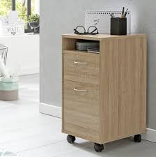 Der wuchtige ,immer unaufgeräumte schreibtisch sollte weg aus der schlafzimmerecke. Finebuy Rollcontainer 33x63x38 Cm Schreibtisch Unterschrank Holz Roll Kommode Modern Burocontainer Schubladenschrank Mit Tur