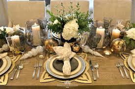 To the right of the plate, the knife for the first course is the farthest to the right. Gold And Silver Table Setting New Year S Eve Or Christmas Home With Holliday