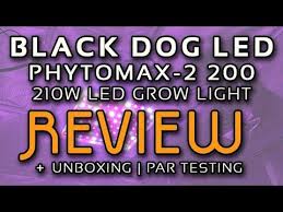 Black dog platinum xl 750w led grow light. Black Dog Led Phytomax 2 200 Led Grow Light Review Youtube