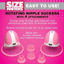 10X Rotating Nipple Suckers: Sex Toy Distributing