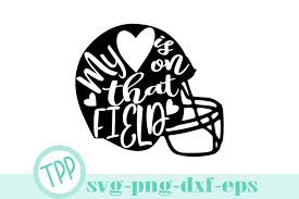 See more ideas about svg, football, svg cutting files. Football Mom Svg My Heart Field Svg Football Design 310667 Svgs Design Bundles