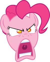 Angry Pinkie Pie Pinkie Pie Pinkie Mlp My Little Pony