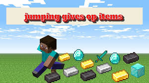 Minecraft servers allow players to play online or via a local area network with other people. Jumping Gives Op Items Minecraft Data Pack