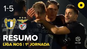 Famalicao 1 5 Benfica Resumo Sport Tv Youtube