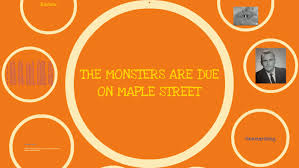 The Monsters Are Due On Maple Street By Group Presentation