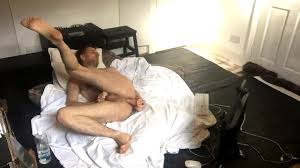 EDGEWORTH JOHNSTONE Voyeur Security Camera Watching Anal Dildo