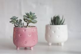4.8 out of 5 stars. Mini Succulent Pot With Legs Small Ceramic Planter With Etsy Small Ceramic Planter Clay Plant Pots Flower Pots