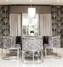 Alveare Dining Chair Silver Smoke Modern Dining Chairs Luxury Luxury Dining Chair Dining Chairs