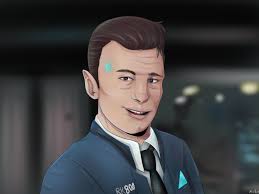 Fan Art: Detroit Become Human and Helluva Boss Crossover