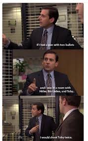 The Office With Images Office Memes Toby The Office