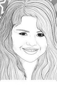 Confidence, community, and joy larry busacca / getty images celebrities' beauty budgets aren't exactly on our level. Selena Gomez Coloring Pages 11 Coloringpagehub Coloring Library
