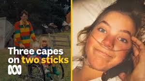 Walking Tasmania's Three Capes track with two sticks and one big heart