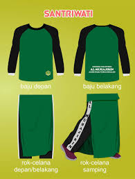Free powerpoint template download sumber : Baju Santriwati Nusagates