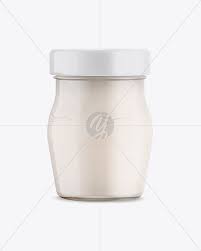 Download Download Clear Glass Mayonnaise Sauce Jar Psd Mockup Psd Yellowimages Mockups
