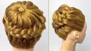 Thinking about a new hair color or haircut? Bun Hairstyle For Lehenga And Saree New Flower Design Juda Hairstyles Video For Wedding Party Youtube