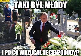 Prezydent andrzej duda odmówił mu spotkania w cztery oczy. Taki Byl Mlody I Po Co Wrzucal Te Cenzodudy Andrzej Duda Nad Grobem Na Cmentarza Paczaizm Pl