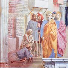 Thank you for joining us for peter's shadow healing prayers. St Peter Healing The Sick With His Shadow By Masaccio Famous Stock Photo Picture And Royalty Free Image Image 108887413