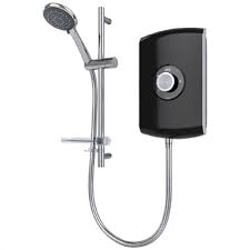Triton Amore 9 5kw Electric Shower Gloss Black Aspamo9gsblk With Images Electric Showers Electricity Gloss Black