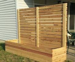 How To Build Multi Use Raised Bed Planters With Privacy Panels Wohnung Balkon Garten Hinterhof Privatsphare Hintergarten