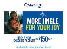 This card will consider people who have bad credit. Expired Chartway Federal Credit Union 150 Checking Bonus No Direct Deposit Required Doctor Of Credit