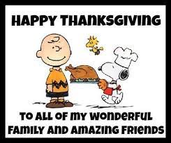 Happy Thanksgiving Friends And Family Happy Thanksgiving Friends Happy Thanksgiving Quotes Charlie Brown Thanksgiving