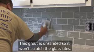 It's classic, easy to clean, and inexpensive. How To Install A Glass Subway Tile Backsplash In New Jersey Youtube