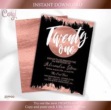 There is no such thing as too old to celebrate a birthday. 21st Birthday Invitation Card Birthday Invitation Instant Etsy Invitation Card Birthday 21st Birthday Invitations Birthday Invitation Card