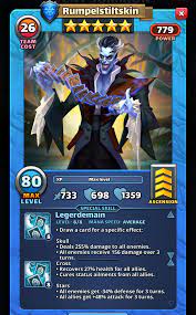 If you want to try to finish your monster. 5 Ice Rumpelstiltskin Seven Days Gaming