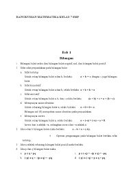 Check spelling or type a new query. Rangkuman Matematika Kelas 7 Smp