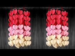 Paper Jhumar Banane Ka Tarika Diy Room Decoration Idea Wall Hanging Craft Ideas Youtube Wall Hanging Crafts Room Diy Wall Hanging