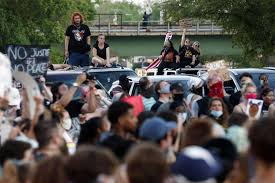Nearly 1 000 People Marched Through Iowa City For More Than 3 Hours For Law Enforcement Reform Raci The Gazette