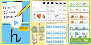 Cursive Handwriting And Letter Formation Pack Teacher Made