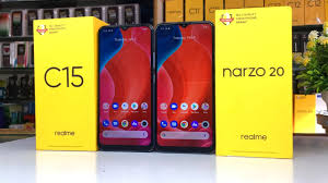 Realme Narzo 20 Vs Realme C15 Unboxing Comparison Price Youtube