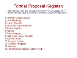 Maybe you would like to learn more about one of these? Buatlah Latar Belakang Proposal Kegiatan Brainly Co Id