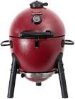 Char-Griller Akorn Kamado Kooker Jr. Charcoal Grill in Red E06614 