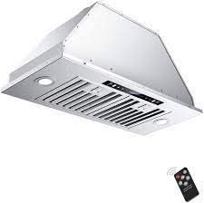 Indeed, the best ductless range hood on the market will help to clear the air of smoke, heat, moisture, and odor so that your kitchen remains fresh. 36 Inch Built In Insert Range Hood 900 Cfm Ducted Ductless Convertible Duct Stainless Steel Kitchen Vent Hood With 2 Pcs Adjustable Lights And 3 Pcs Baffle Filters