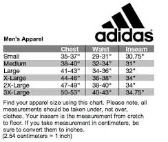 Customer Service Sizing Charts