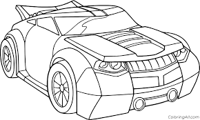 It was originally developed by hasbro as a brand consisting of rebranded and renamed transforming toys from the microman and diaclone toy lines from takara. Bumblebee From Rescue Bots Coloring Page Coloringall
