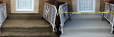 Epoxy repair mortar is by far the best way to repair worn concrete as it is actually even stronger than the original concrete. Concrete Steps Repair Chicago Concrete Stairs Chicago Concrete Power