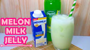 300 ml susu cair 150 gram cokelat masak pekat 1 sendok teh pasta cokelat 1/2 sendok teh vanili bubuk. Recipe Melon Milk Jelly Es Melon Susu Jelly Minuman Baru Belum Banyak Orang Tau Youtube