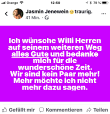 April) im alter von 45 jahren gestorben. Bild Mallorca Willi Herren Ist Wieder Single Facebook