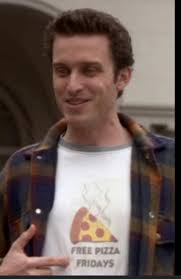 Watching Felicity from the 90s and omg it took me a minute to figure out  who this was!!!! FREE PIZZA FRIDAYS