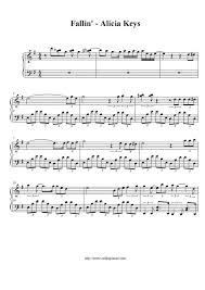Birdy Let It All Go Piano Fallin Piano Sheet Music By Alicia Keys At Onlinepianist Piano Sheet Music Sheet Music Piano Sheet