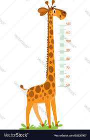Giraffe Meter Wall Or Height Chart