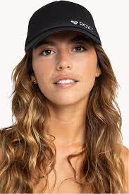 Roxy Castro Castro Caps For Sale Roxy Finishline Cap Black Swimwear Galore  AU